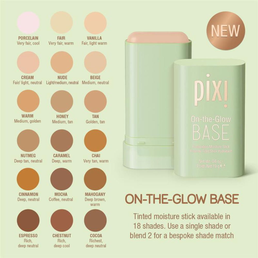 PIXI On-The-Glow Base Foundation Stick - Fair, 19g