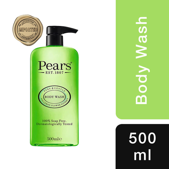 Pears Pure & Gentle Body Wash with Lemon Flower Extract, 500ml Buy at Indicrest