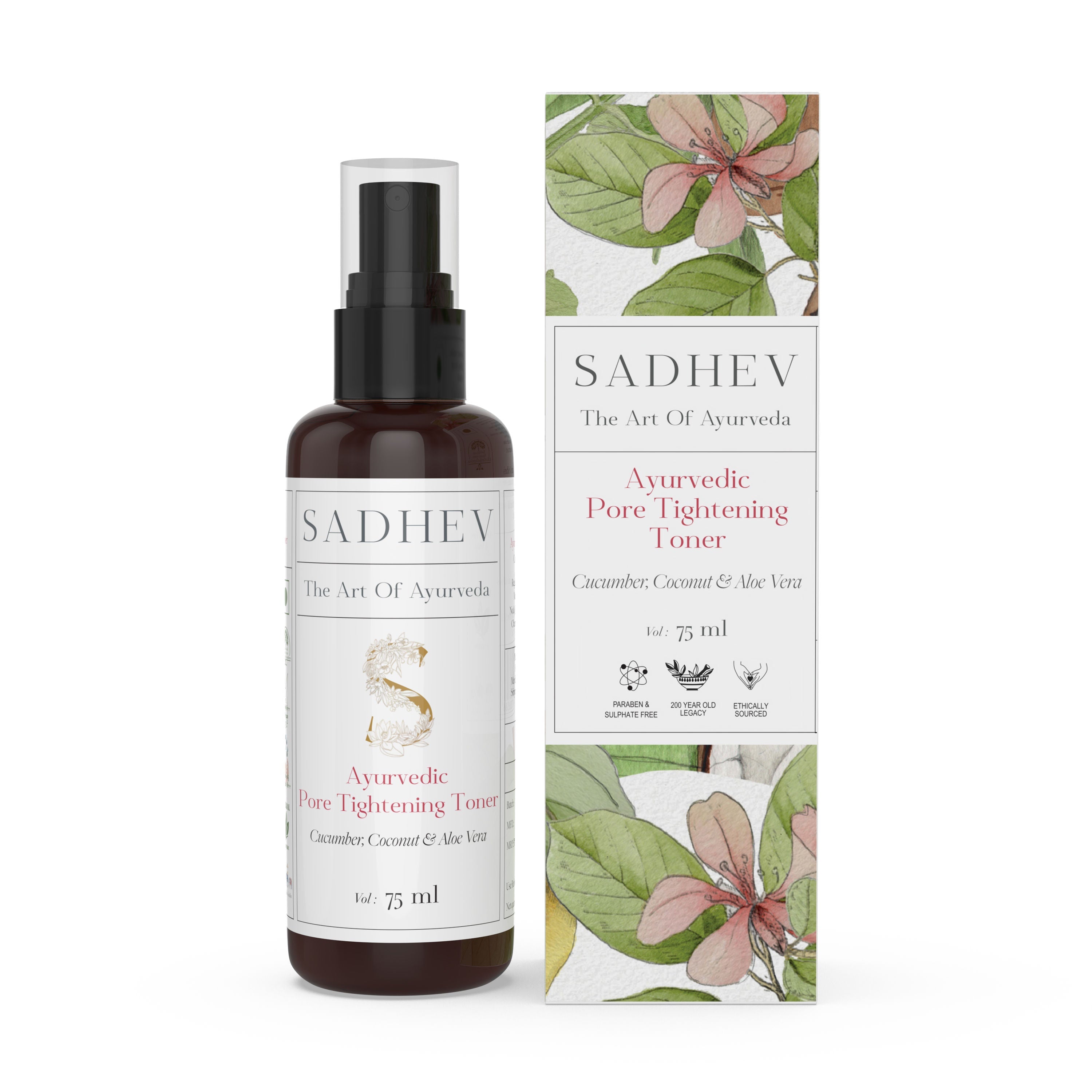 SADHEV Exotic Pore Tightening Toner, 75ml, Buy from Indicrest