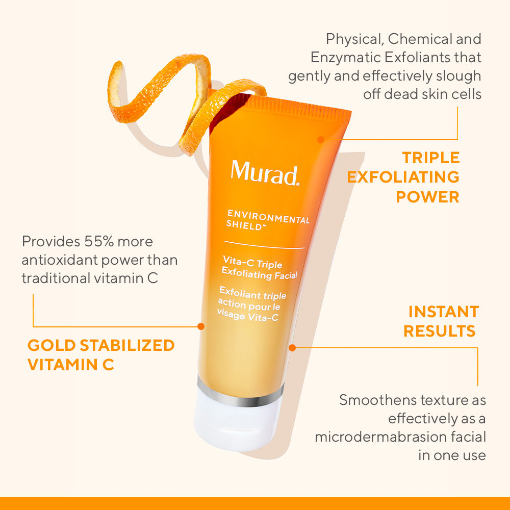 Murad Environmental Shield Vitamin C Triple Exfoliating Facial, 80ml