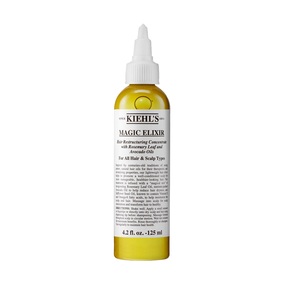 Kiehl's Magic Elixir Hair Restructuring Concentrate With Rosemary Leaf And Avocado Oils, 125ml, Buy from Indicrest