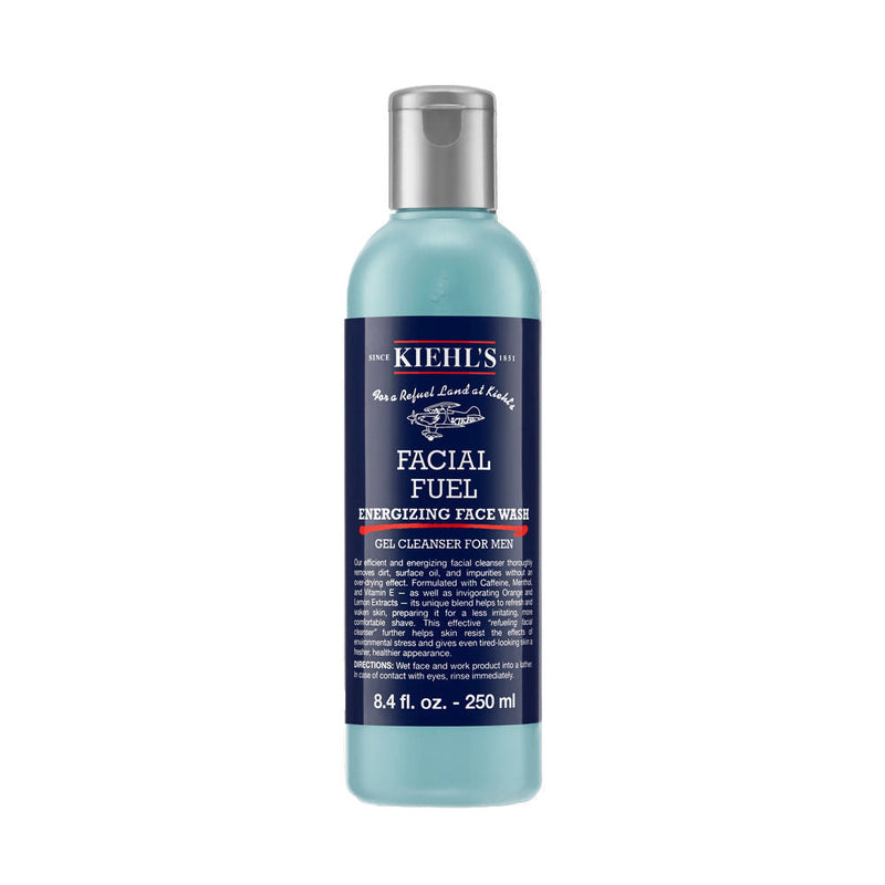 Kiehl's Facial Fuel Energizing Face Wash Gel Cleanser For Men With Orange & Lemon Extracts, 250ml, Buy from Indicrest