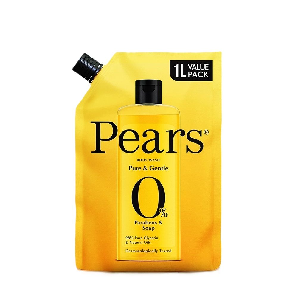 Pears Pure & Gentle Refill Body Wash, 1Liter Buy at Indicrest Image 2
