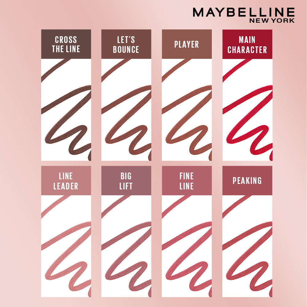 Maybelline New York Lifter Liner Lip Liner Pencil With Hyaluronic Acid - Main Character, 6.7g Buy at Indicrest Image 5