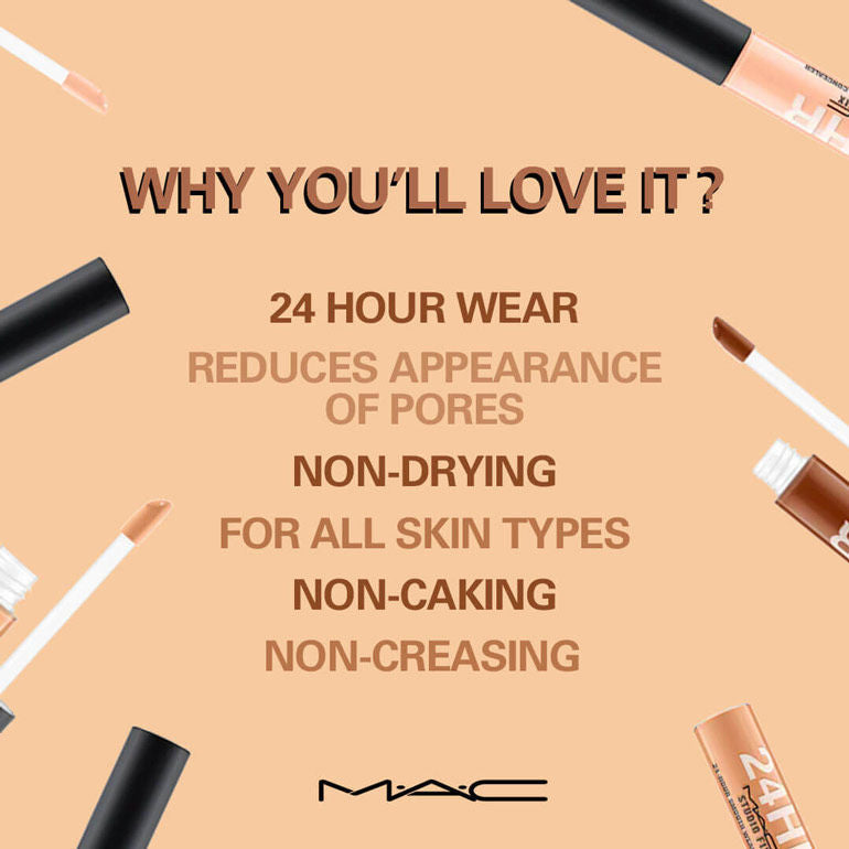 M.A.C Studio Fix 24-Hour Smooth Wear Concealer - NC42, 7ml Buy at Indicrest Image 4