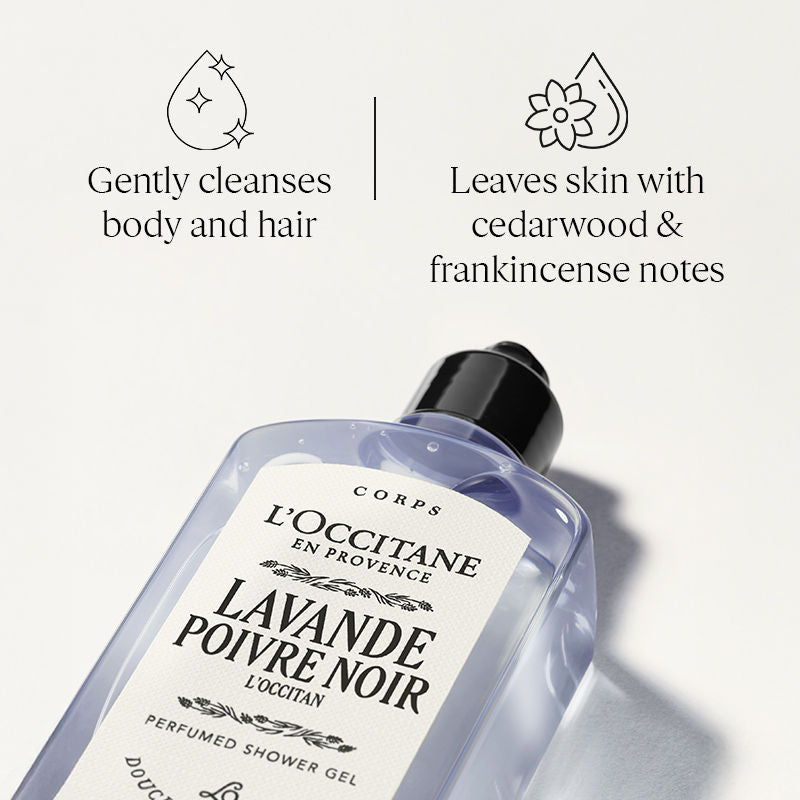 L'Occitane Lavande Poivre Noir Shower Gel(Travel Size, 75ml