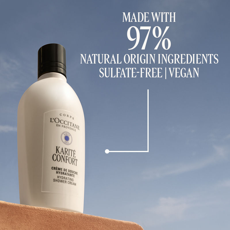 L'Occitane Shea Butter Karite Confort Hydrating Shower Cream, 250ml