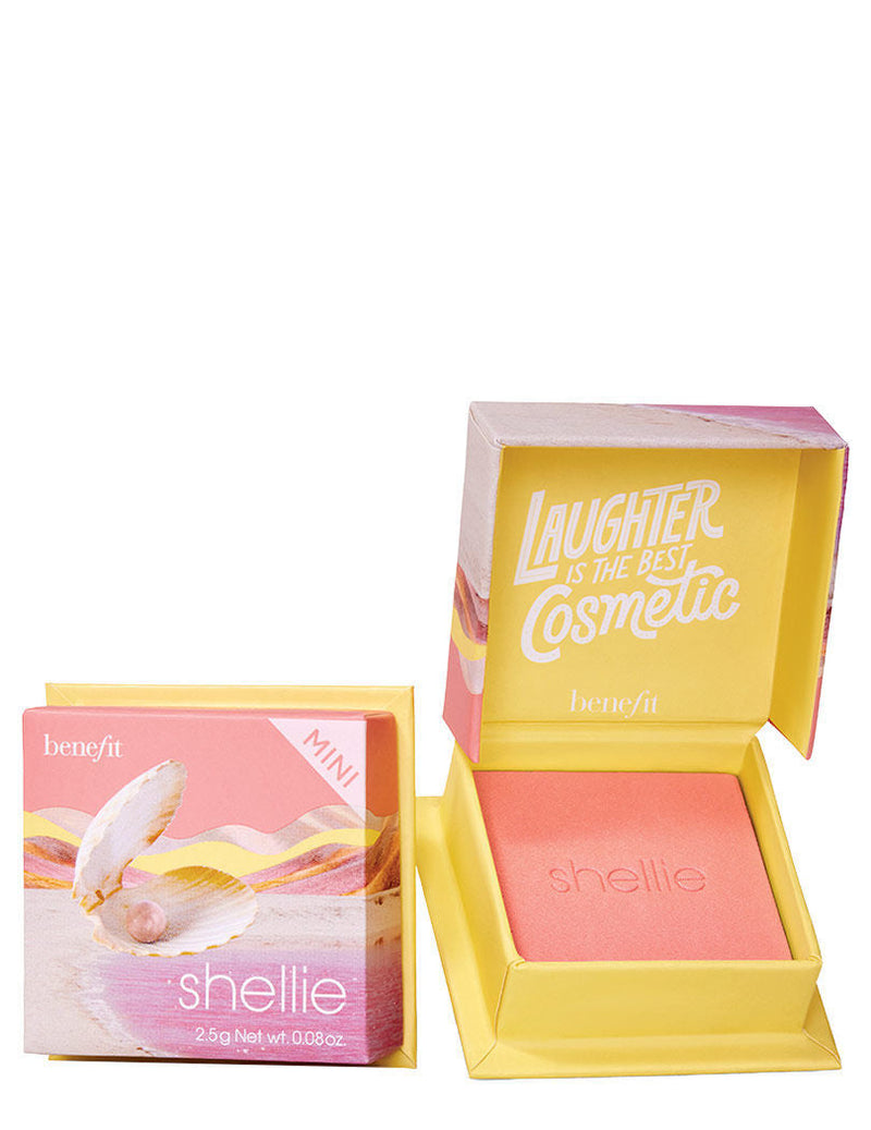 Benefit Cosmetics Shellie Warm-Seashell Pink Blush Mini, 2.5g, Buy from Indicrest