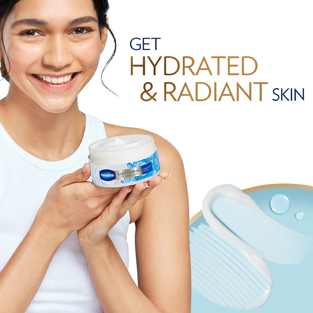 Vaseline Light Hydrate Gel Body Creme, 180g Buy at Indicrest Image 3