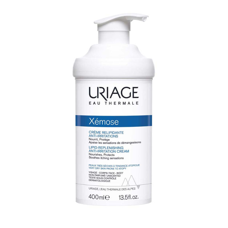Uriage Xemose Lipid-Replenishing Anti-Irritation Cream, 400ml