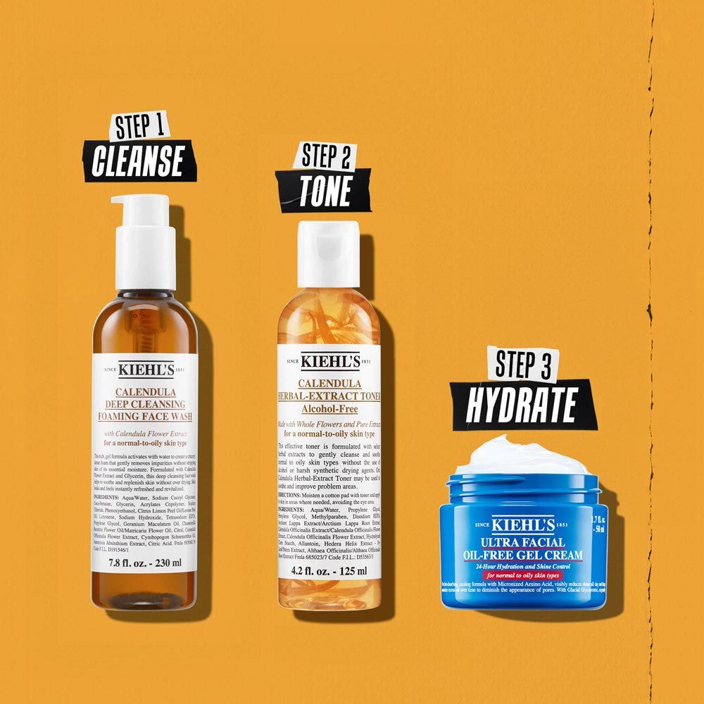 Kiehl's Ultra Facial Oil-Free Gel Cream - 24 Hour No Shine Hydration, 50ml