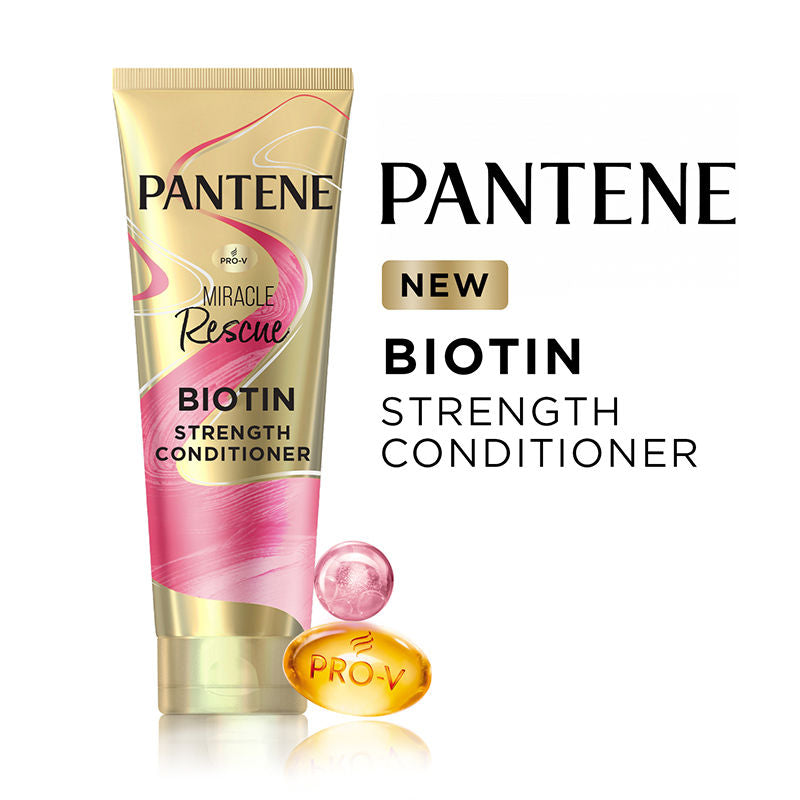 Pantene Miracle Rescue Biotin Strength Conditioner, 200ml Buy at Indicrest Image 2