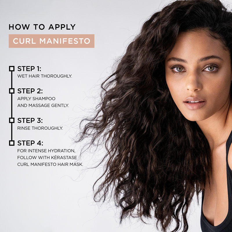 Kerastase Curl Manifesto Shampoo For Curly & Wavy Hair, Sulphate-Free, 250ml