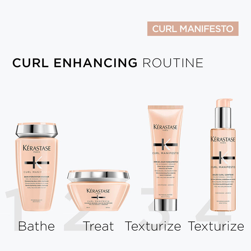 Kerastase Curl Manifesto Shampoo For Curly & Wavy Hair, Sulphate-Free, 250ml