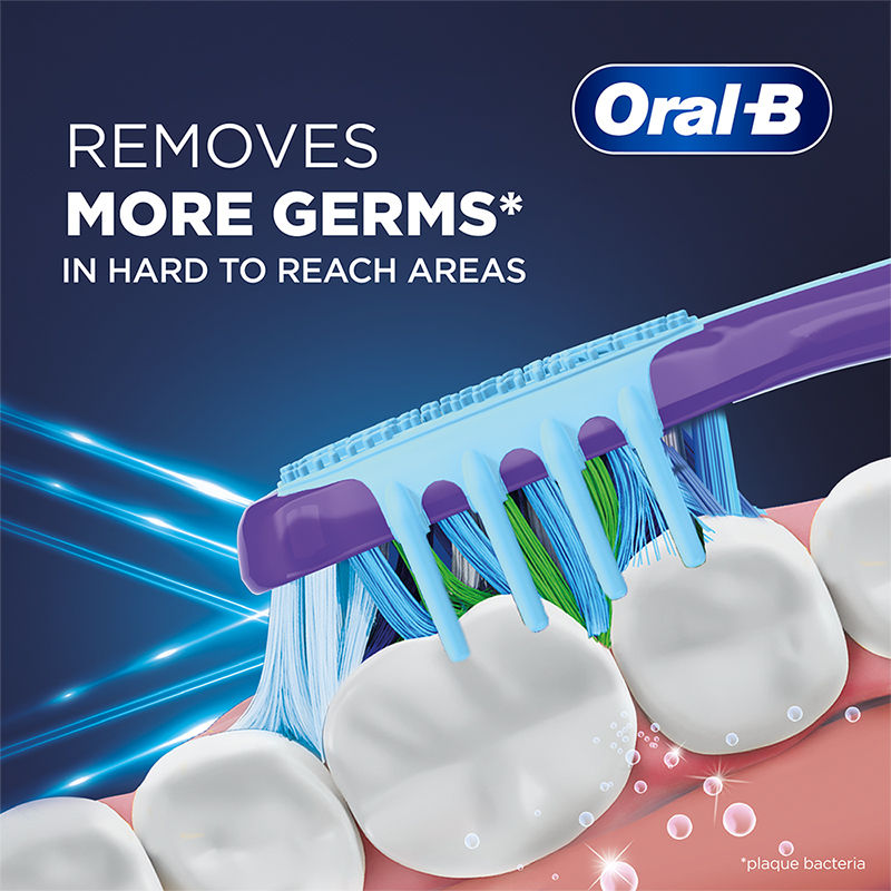 Oral-B Criss Cross Gum Care Toothbrush (Buy 2 Get 2 Free, Medium) Buy at Indicrest Image 8