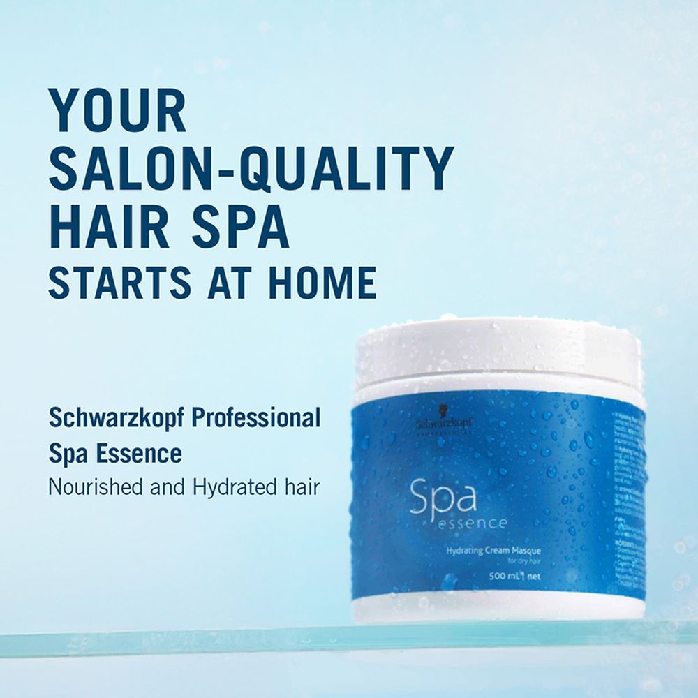 Schwarzkopf Professional SPA Essence Hydrating Cream Masque, 500ml Buy at Indicrest Image 7