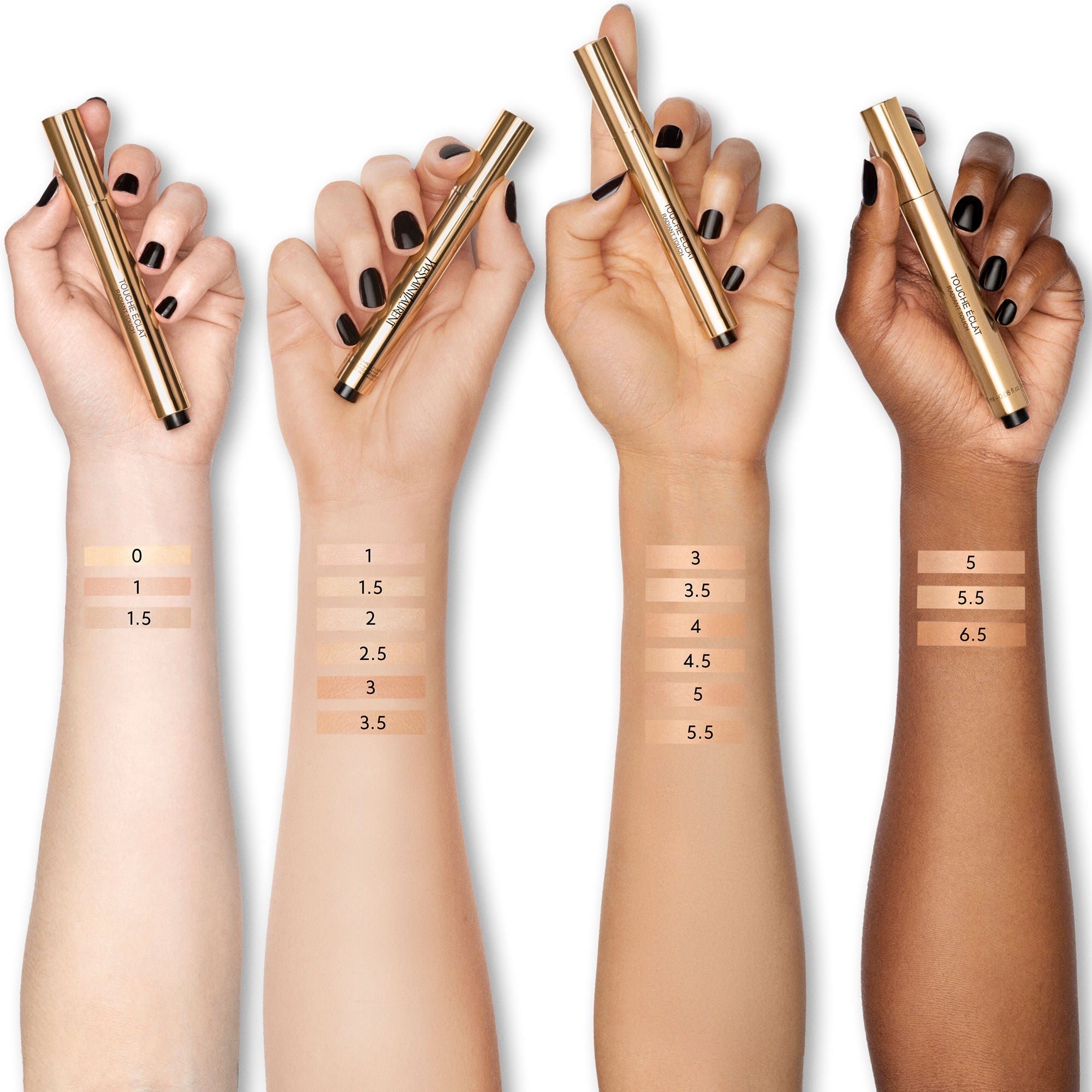 Yves Saint Laurent Touche Eclat Illumiting Highligher & Concealer Pen - 3 Luminous Peach, 2.5ml