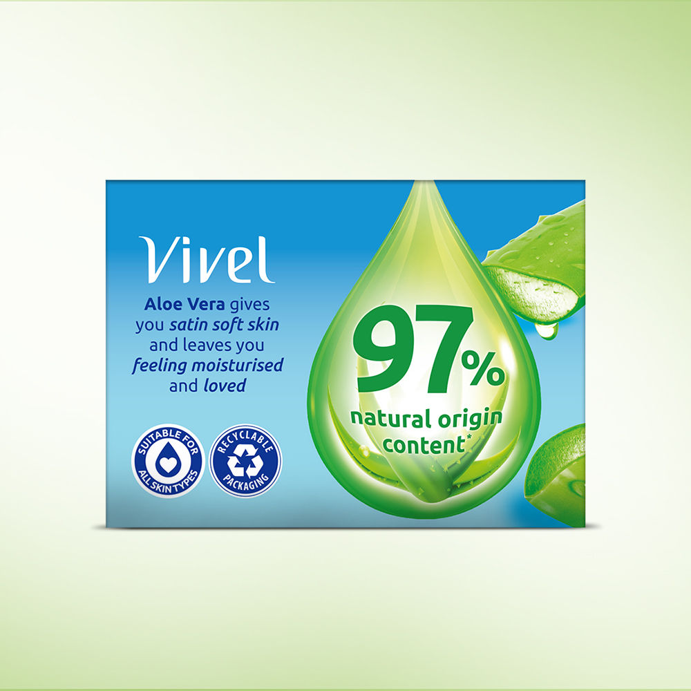 Vivel Aloe Vera Bathing Bar (Pack of 4), 600g Buy at Indicrest Image 8