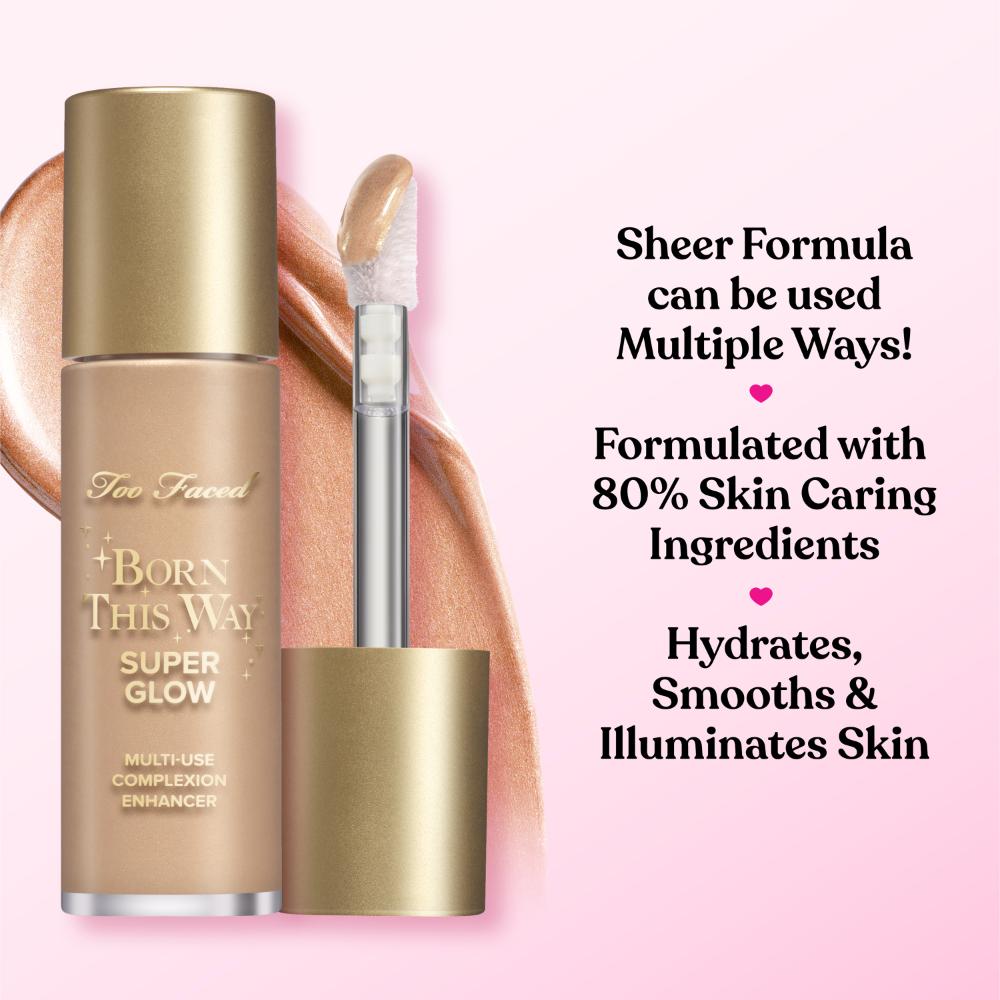 Too Faced Born This Way Super Glow Highlighter - Golden Mocha, 30ml