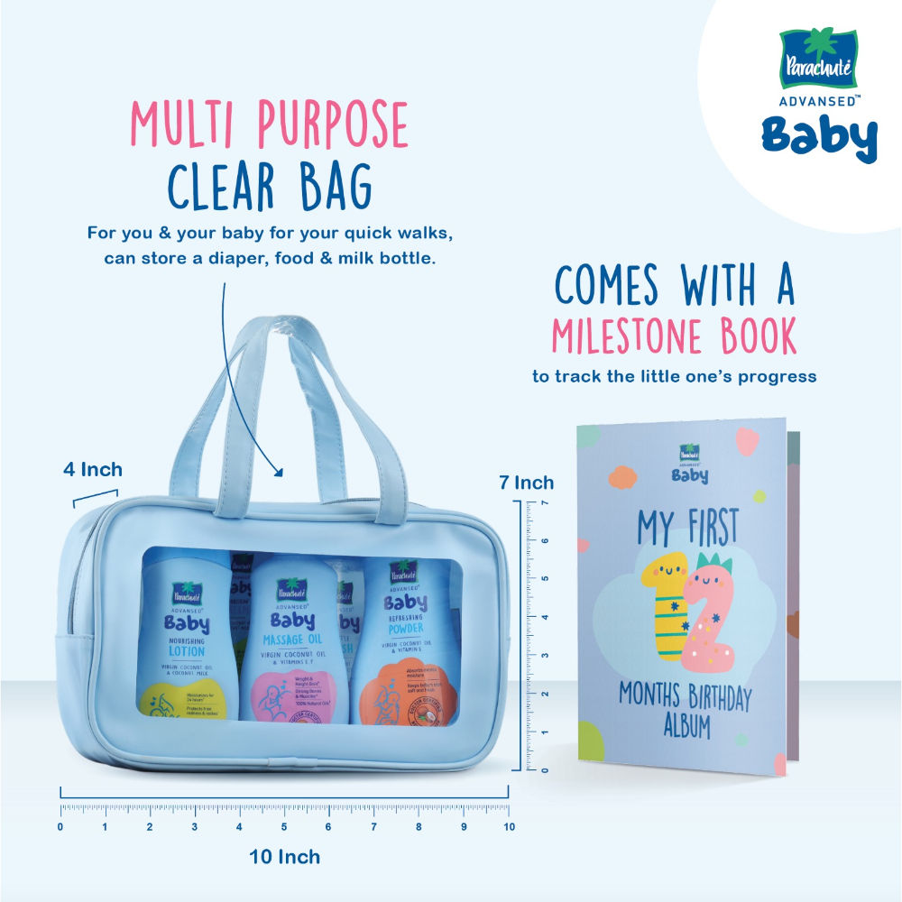 Parachute Advansed Baby Gift Pack, 1000g Buy at Indicrest Image 3