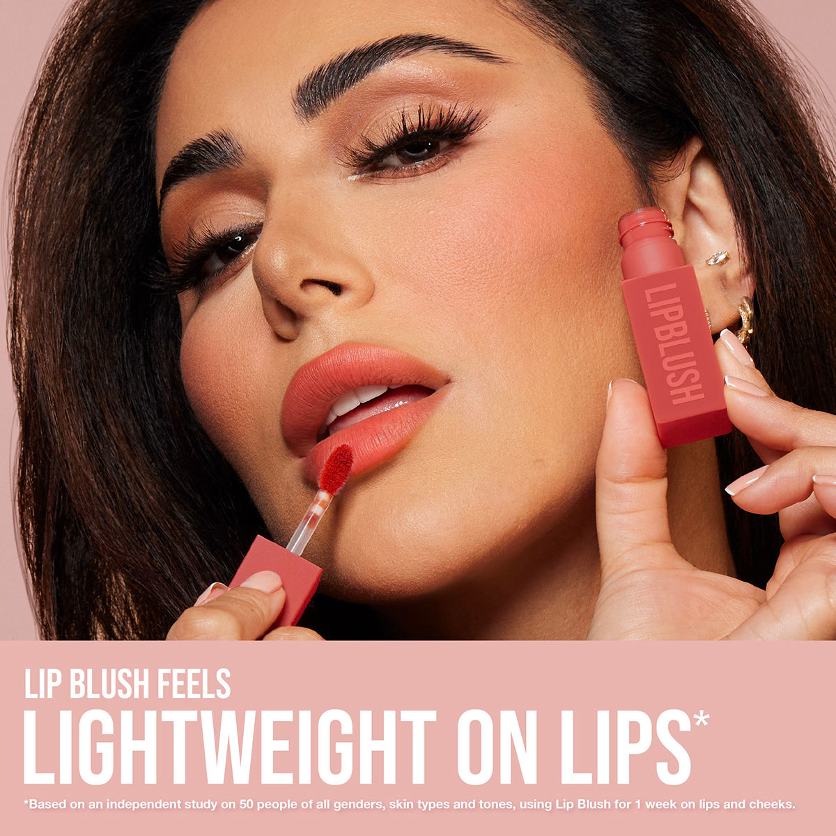 Huda Beauty Creamy Lip And Cheek Stain - Peachy Kiss, 6ml