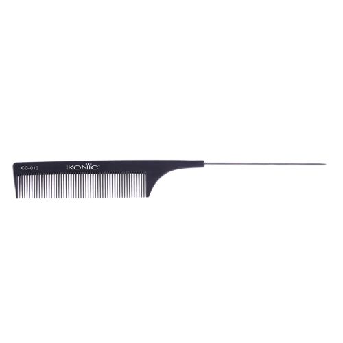 Ikonic Professional Carbon Comb Black Combs & Brushes, CC10 Buy at Indicrest