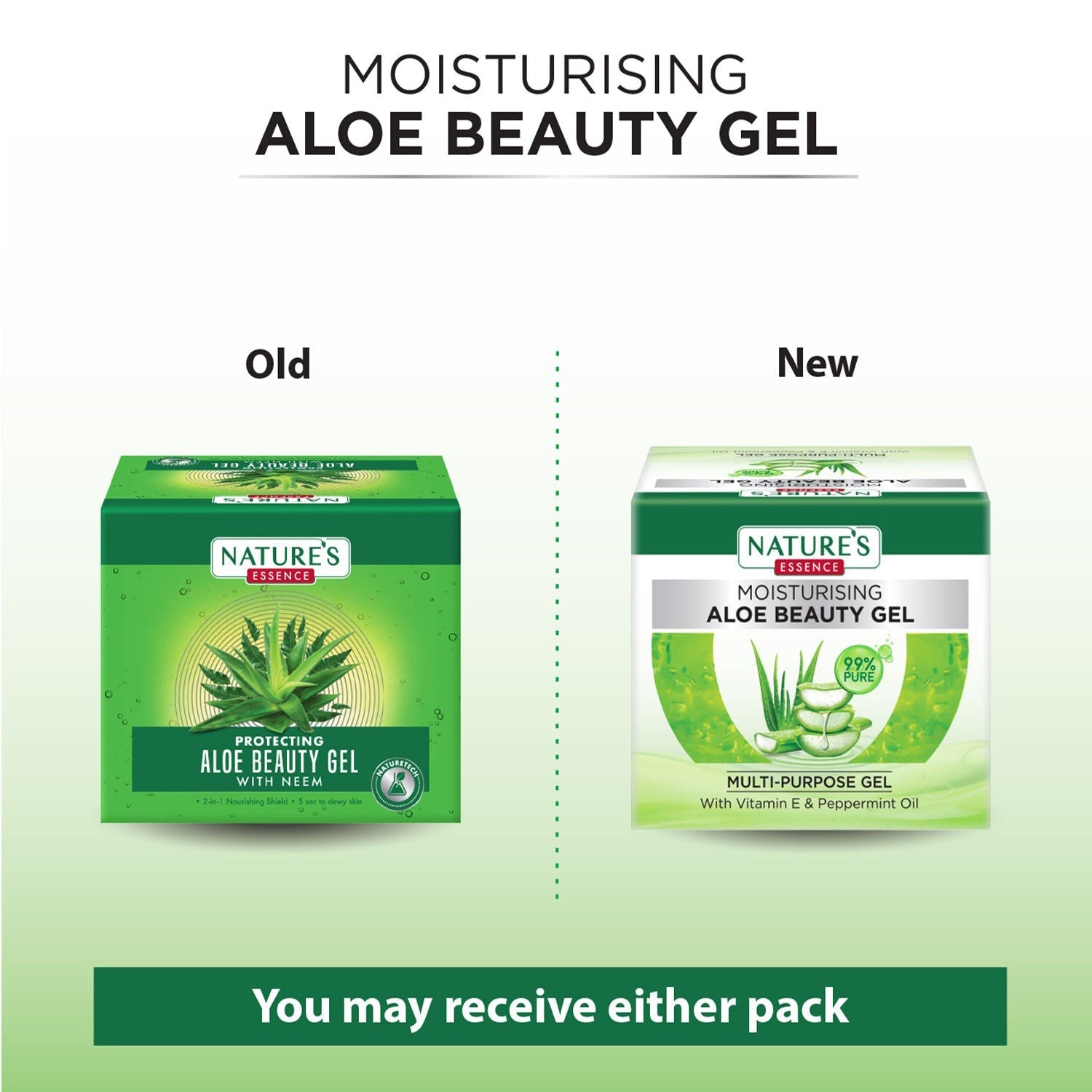 Nature's Essence Moisturising Aloe Beauty Gel, 50g Buy at Indicrest Image 3