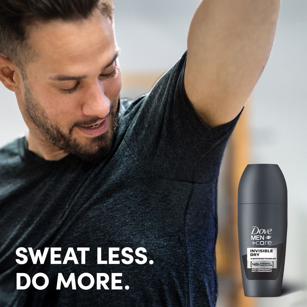 Dove Men + Care Invisible Dry Anti - Perspirant Roll - On, 50ml Buy at Indicrest Image 6