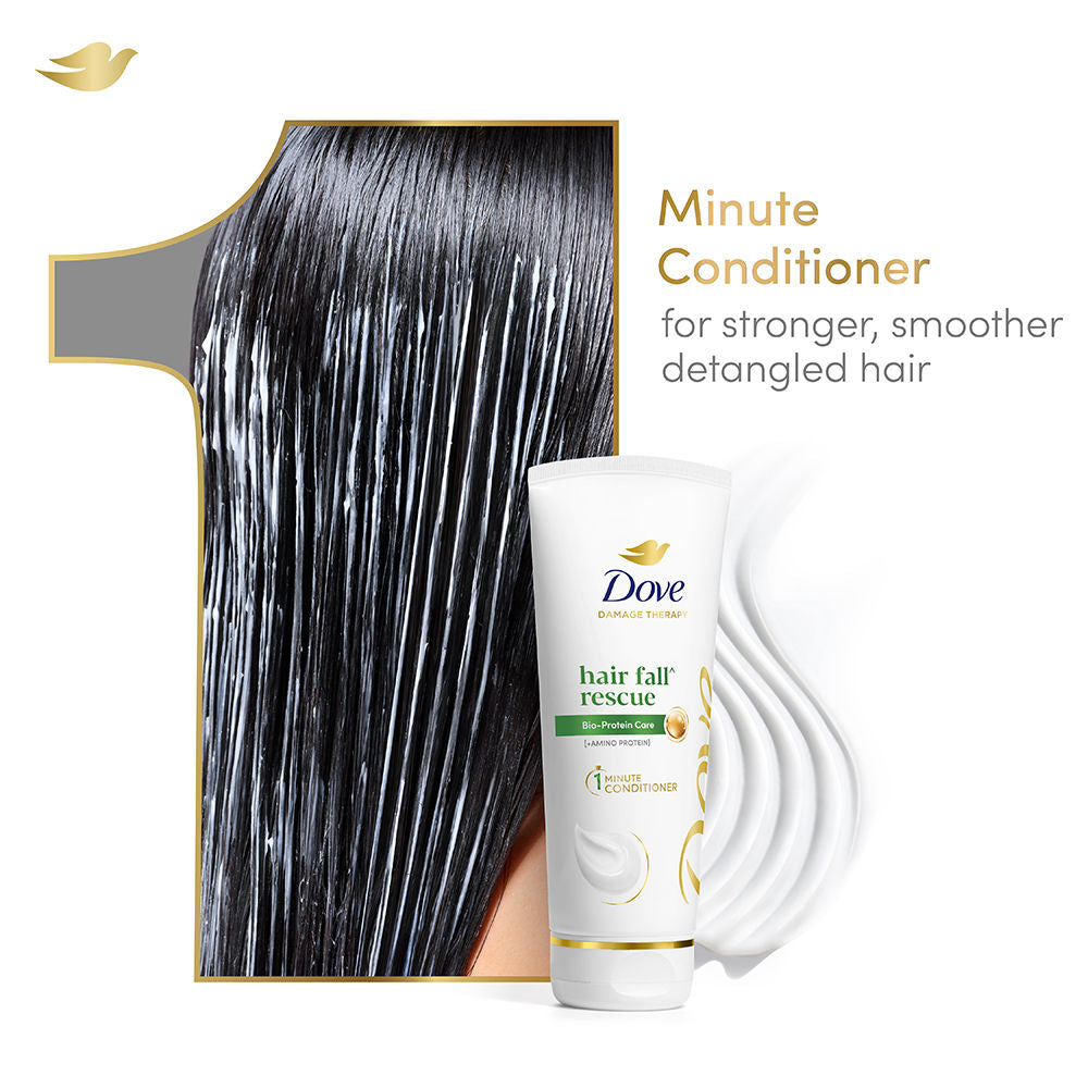 Dove Hair Fall Rescue Conditioner with Nutrilock Actives to Strengthen Damaged Hair, 175ml Buy at Indicrest Image 6