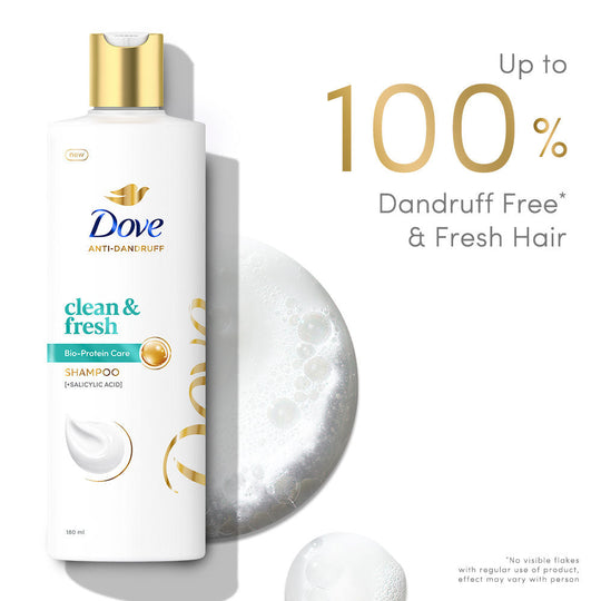Dove Dandruff Clean & Fresh Shampoo for Dry Itchy & Flaky Scalp, 180ml Buy at Indicrest