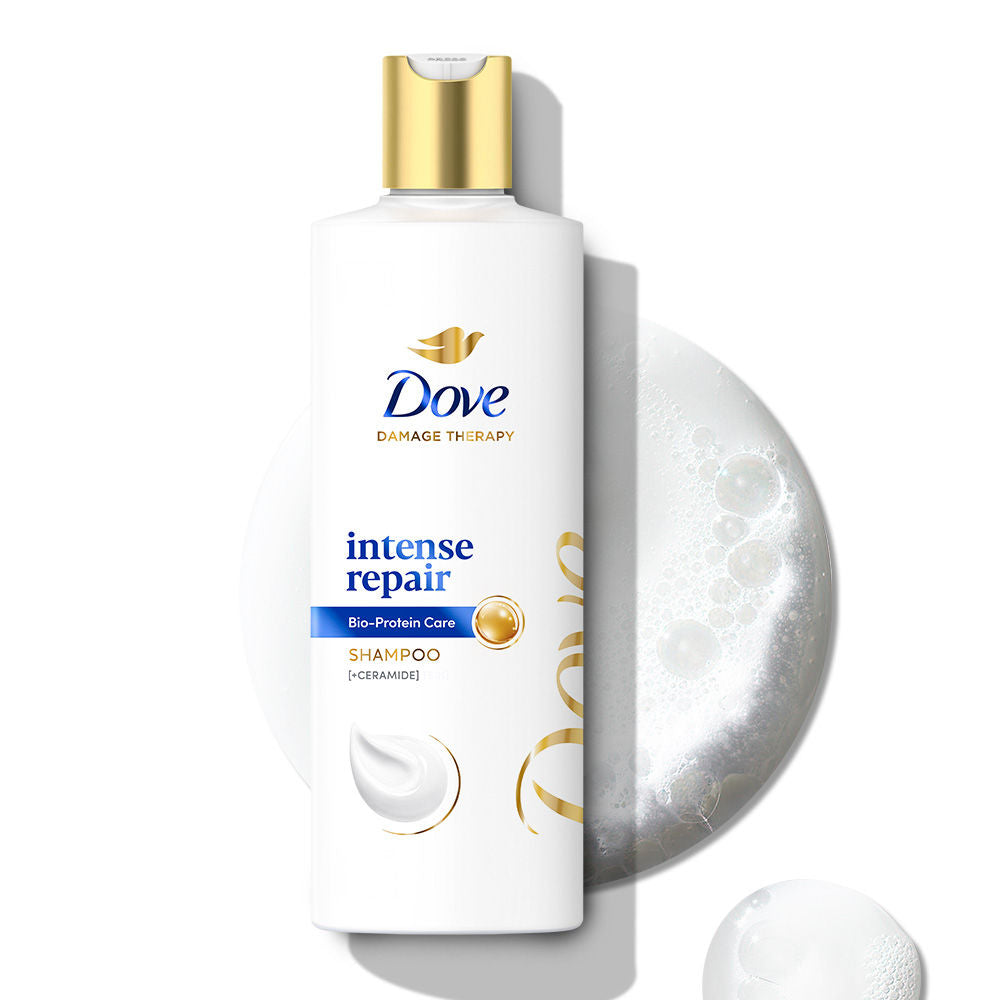 Dove Intense Repair Shampoo For Dry & Damaged Hair, 340ml Buy at Indicrest Image 2