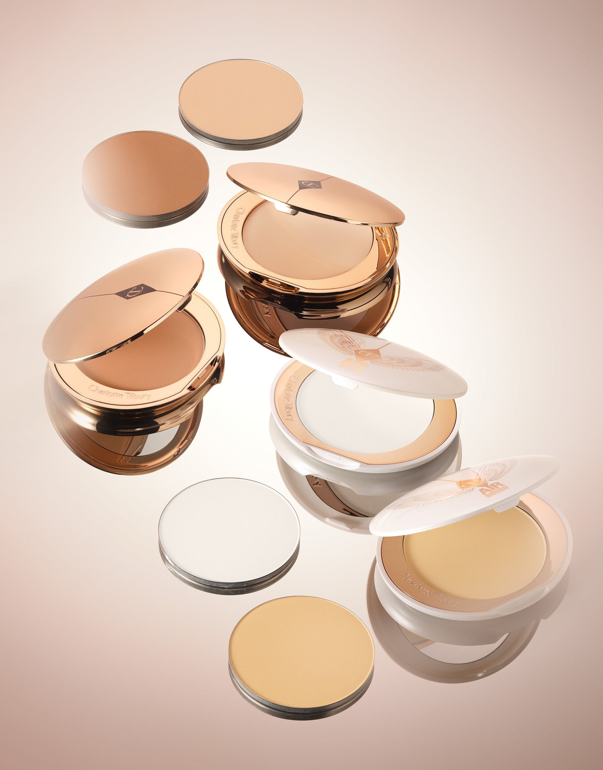 Charlotte Tilbury Airbrush Flawless Finish Refillable - Tan Deep, 9g