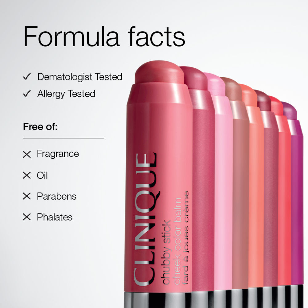 Clinique Chubby Stick Cheek Color Balm - Plumped Up Peony, 6g