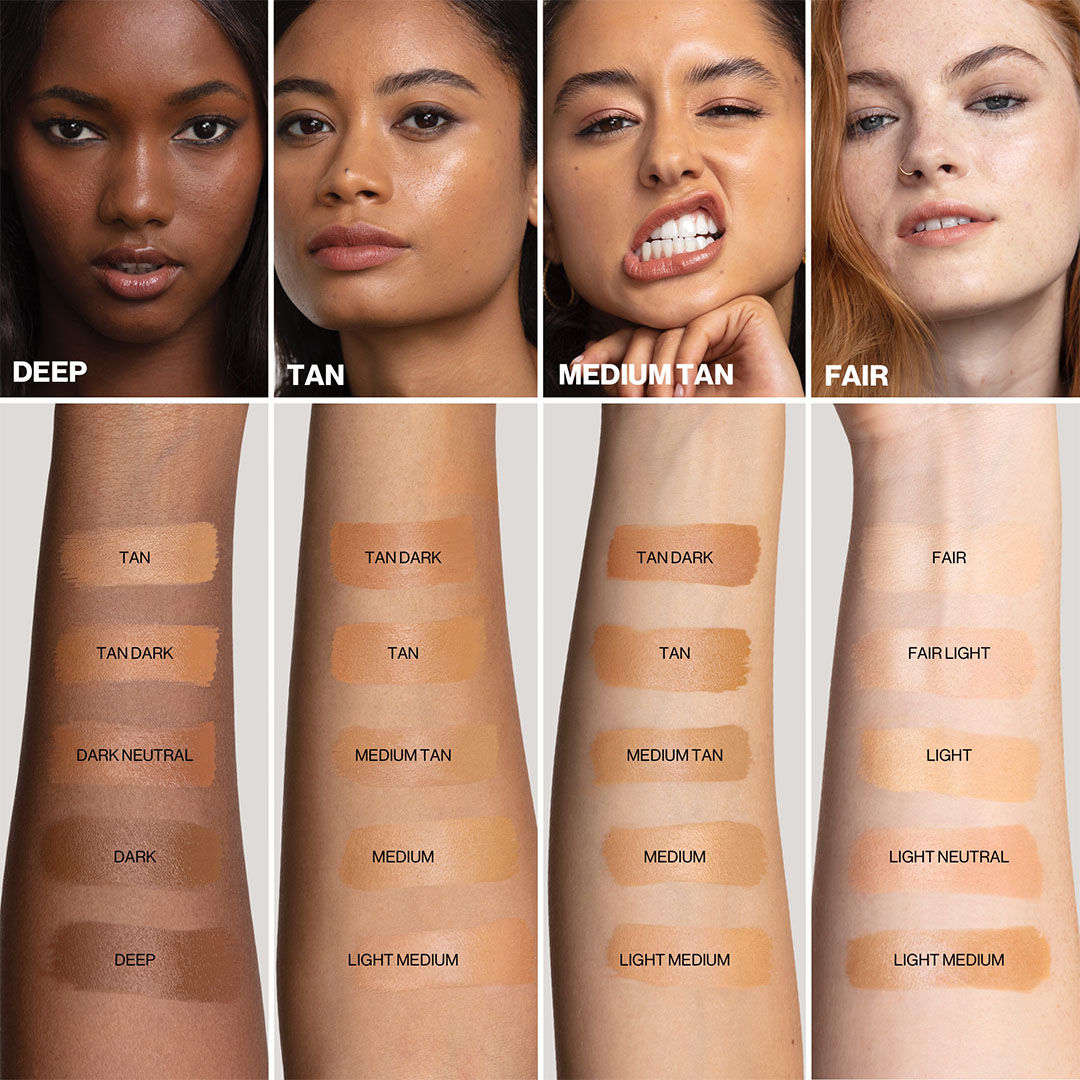 Smashbox Halo Healthy Glow All-In-One Tinted Moisturizer Foundation With SPF 25, Skin Tint - Light Neutral, 40ml