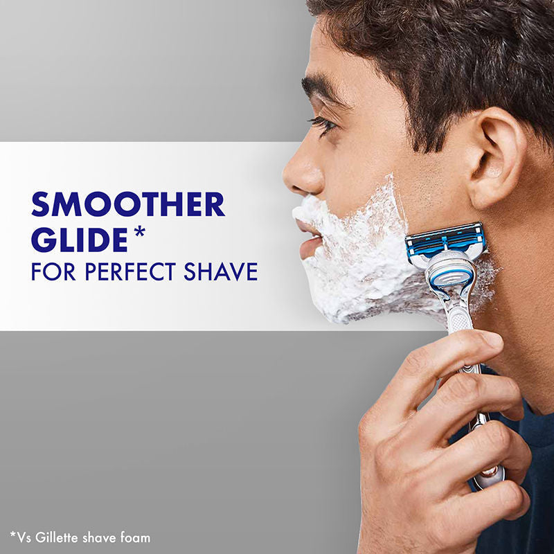 Gillette Sensitive Shaving Gel, Deep Comfort With Aloe Vera 0% Parabene, 195g Buy at Indicrest Image 5
