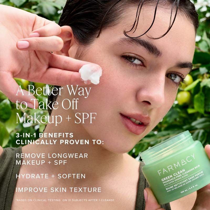 Farmacy Beauty Green Clean Cleansing Balm - Fragrance Free, 30ml