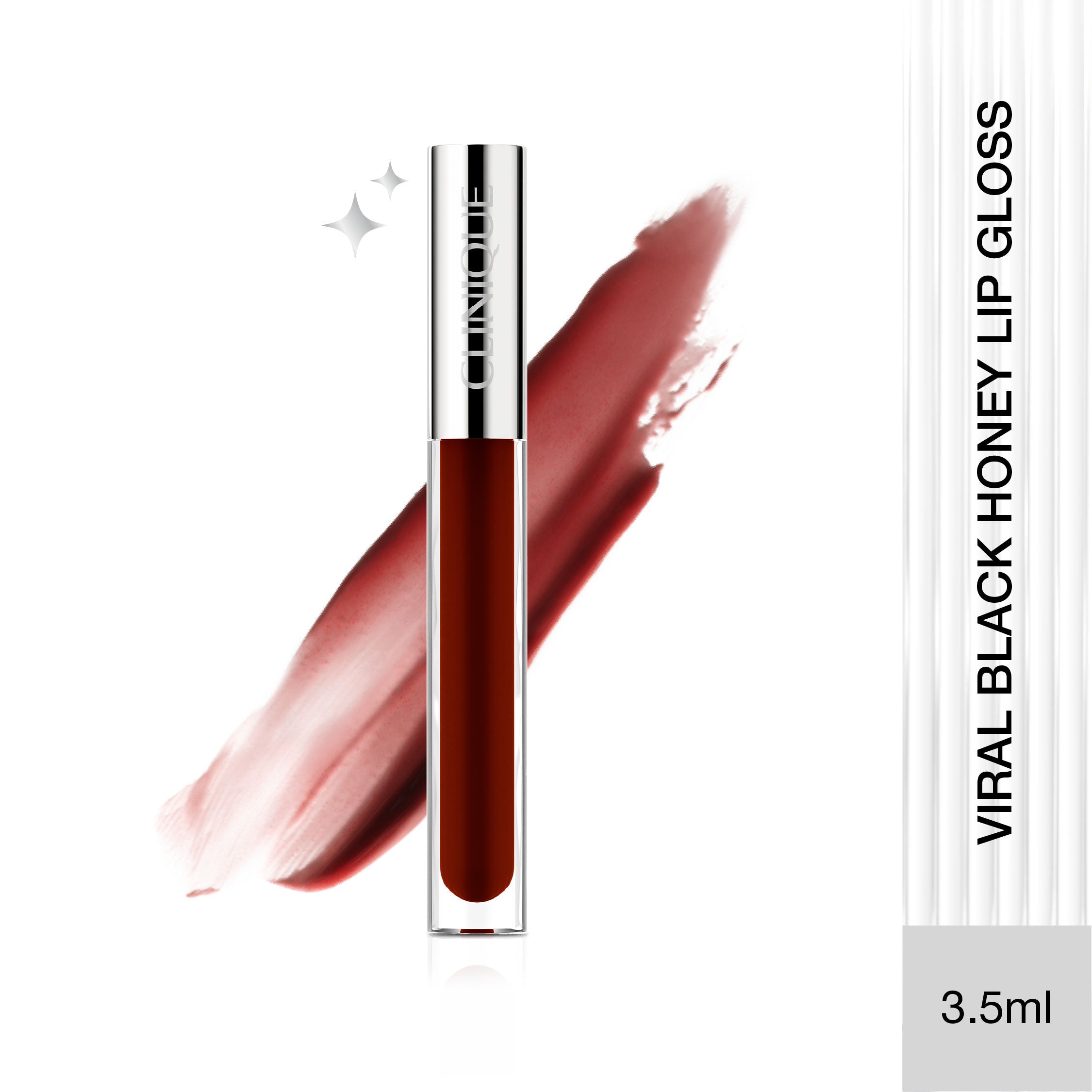 Clinique Pop Plush Creamy Lip Gloss - Black Honey, 3.5ml, Buy from Indicrest