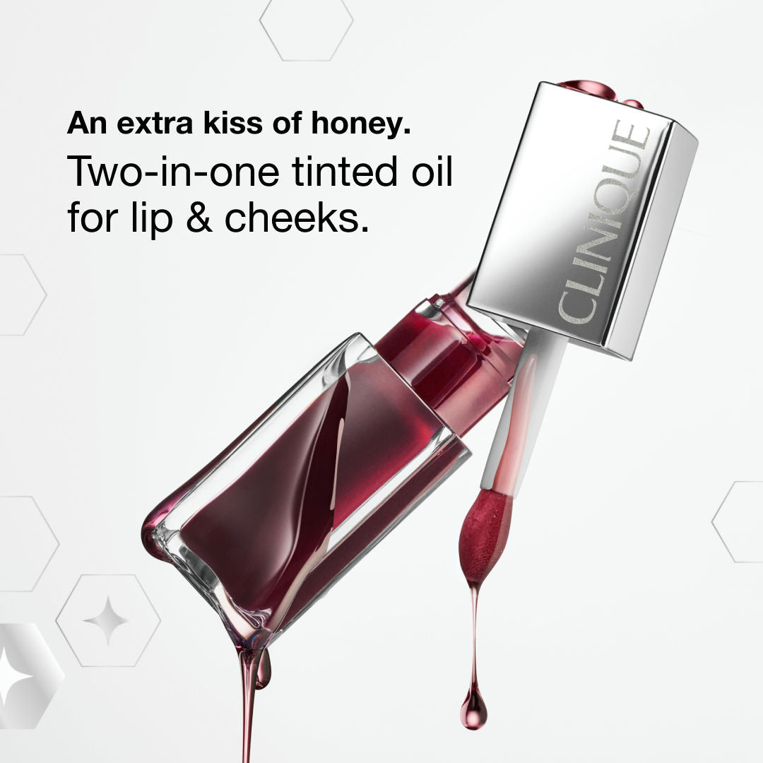 Clinique Pop Lip + Cheek Oil + Black Honey, 7ml