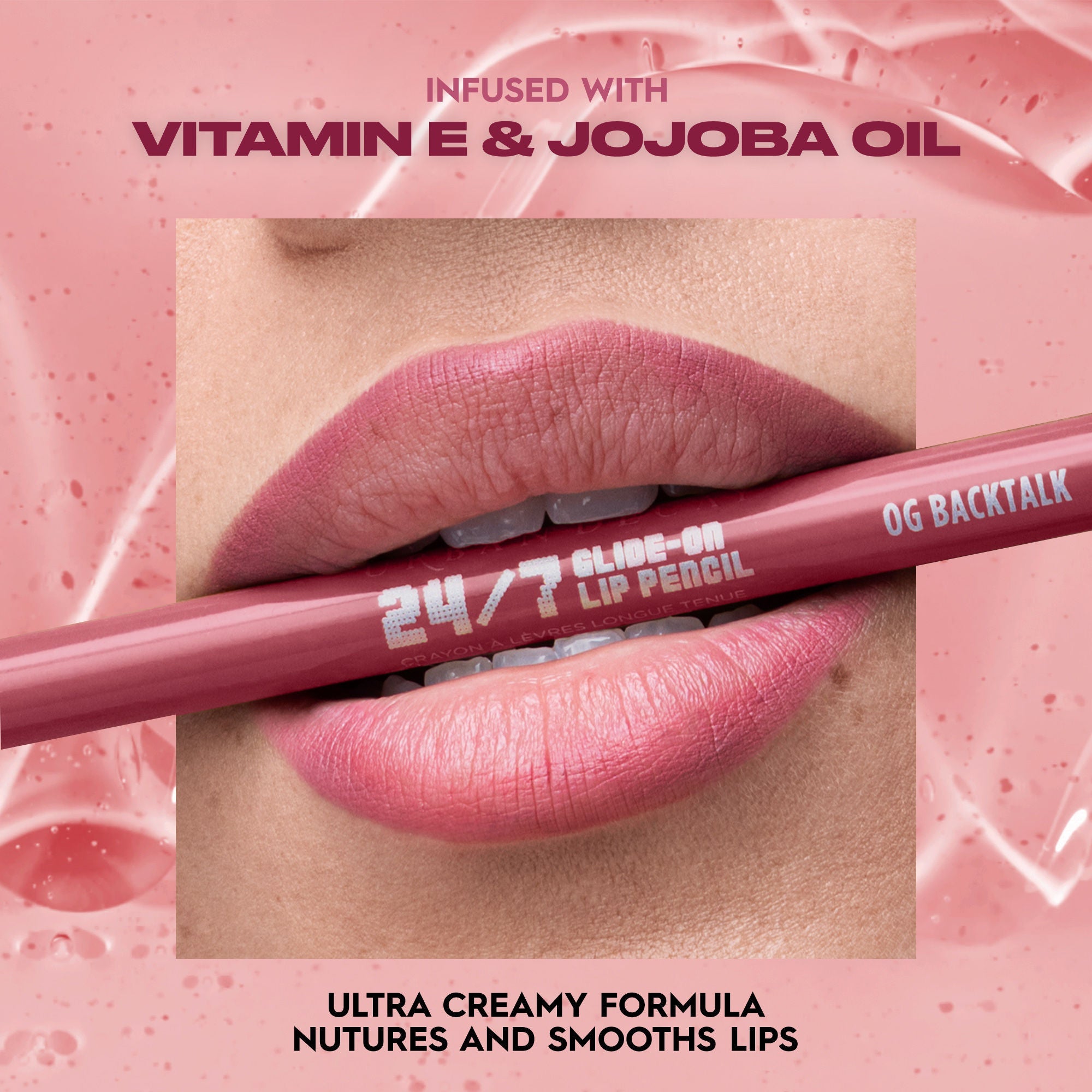 Urban Decay 24/7 Glide On Waterproof Lip Liner - Luv Ya Backtalk, 9.07g