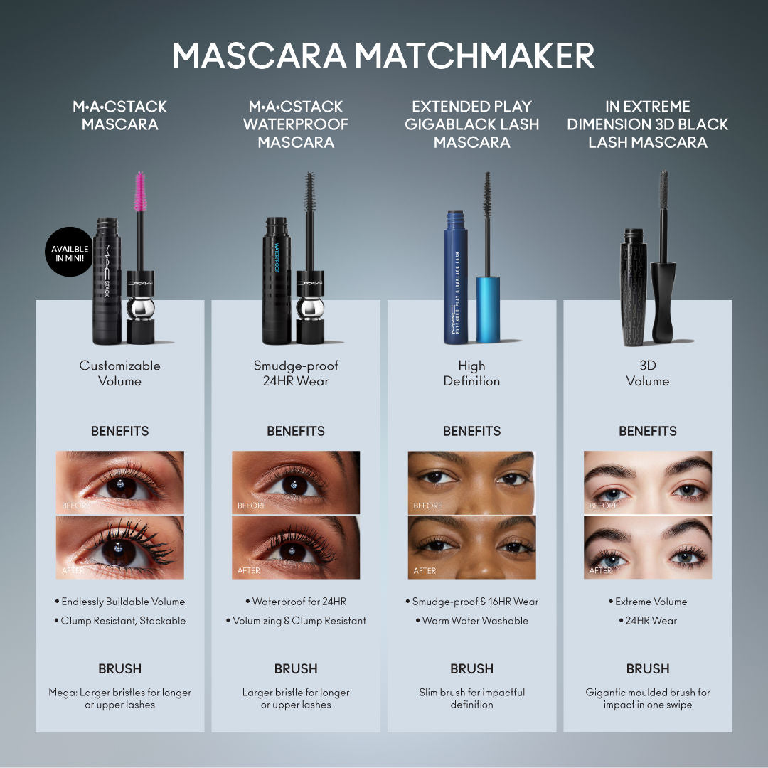 M.A.C Macstack Mascara - Black Stack, 8ml