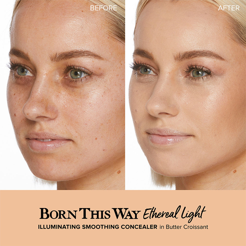 Too Faced Born This Way Ethereal Light-Illuminating Smoothing Concealer - Butter Croissant, 5ml