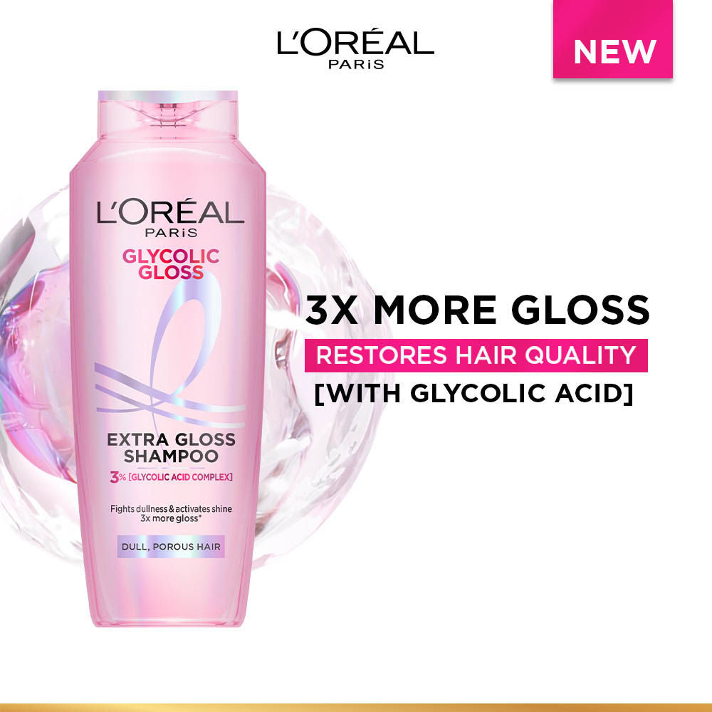 L'Oreal Paris Glycolic Gloss Shine Boosting Shampoo, 200ml Buy at Indicrest