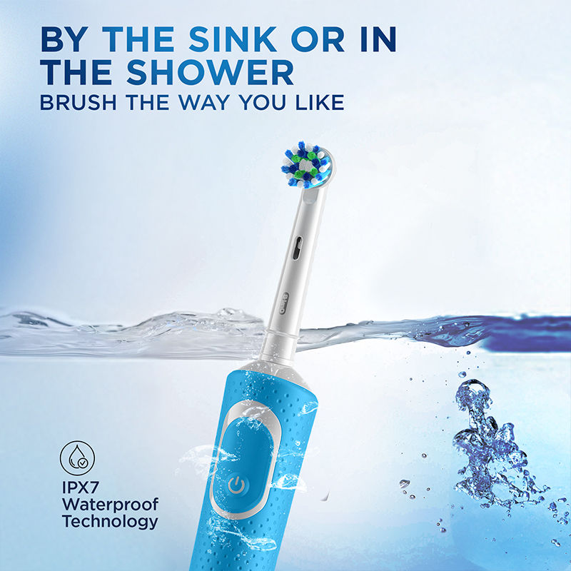 Oral-B Blue Vitality Cross Action Electric Rechargeable Toothbrush Buy at Indicrest Image 4