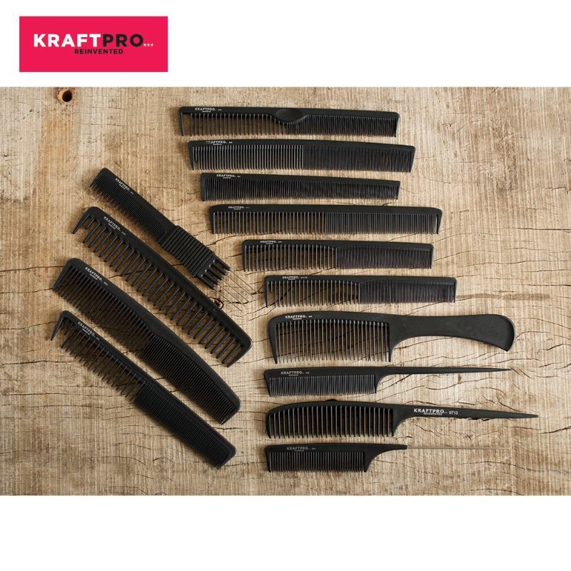 KRAFTPRO Hair Comb Handle Comb Heat Resistant Use With Hair Dryer Virtually Unbreakable, 1 piece Buy at Indicrest Image 3