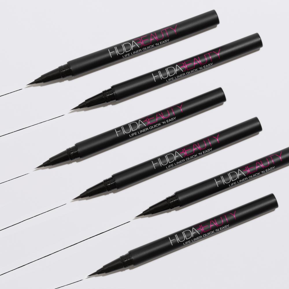 Huda Beauty Life Liner Quick'n Easy Precision Liquid Liner - Vanta, 1ml