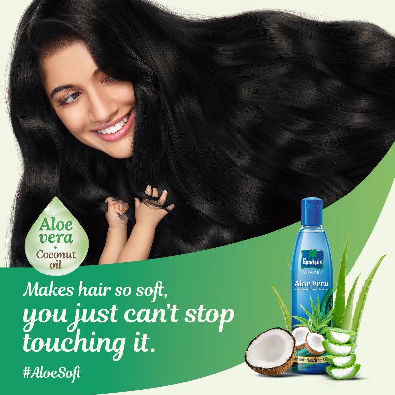 Parachute Advansed Aloe Vera Enriched Coconut Hair Oil for Soft and Strong Hair, 150ml Buy at Indicrest Image 7