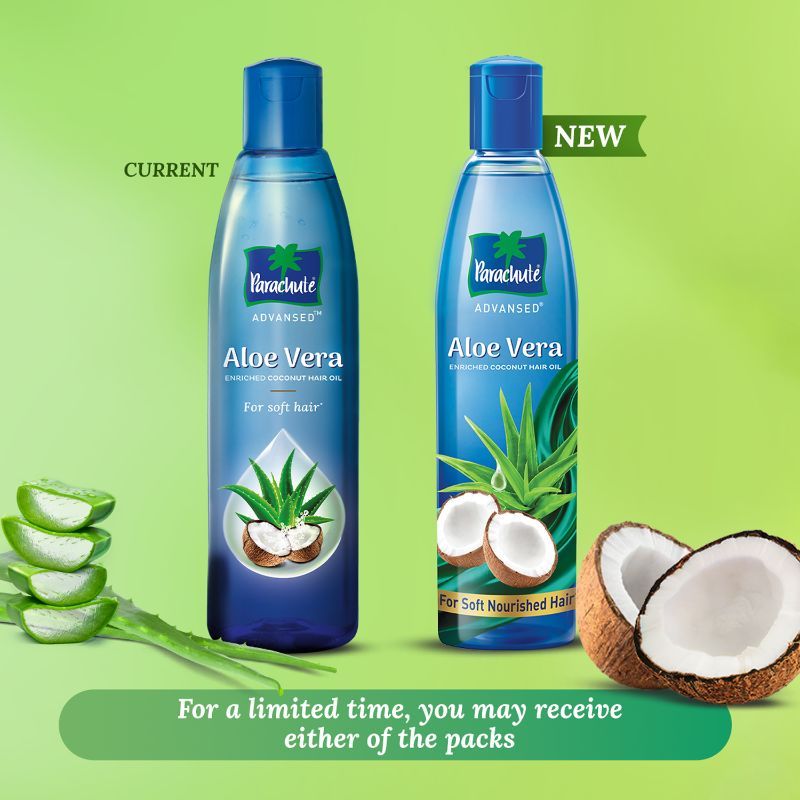 Parachute Advansed Aloe Vera Enriched Coconut Hair Oil for Soft and Strong Hair, 250ml Buy at Indicrest Image 2