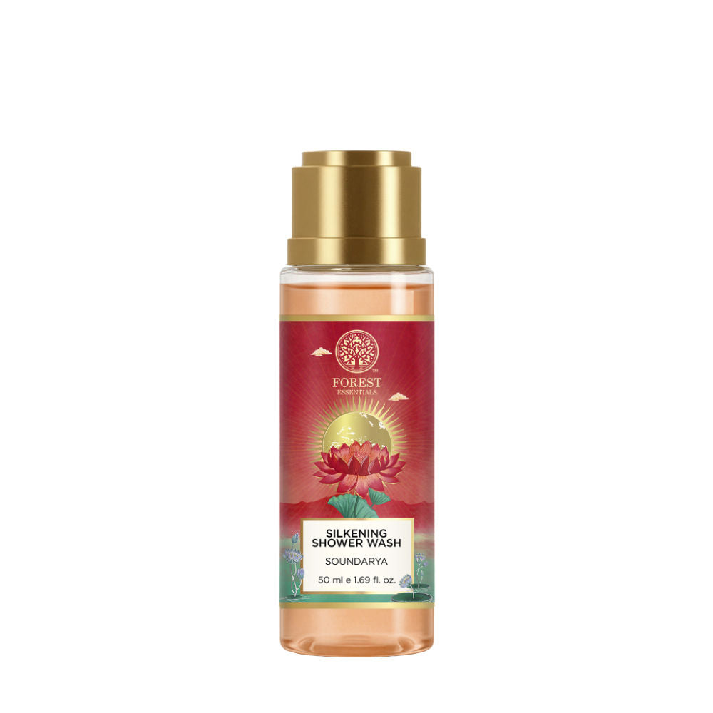 Forest Essentials Silkening Shower Wash Soundarya, 50ml, Buy from Indicrest