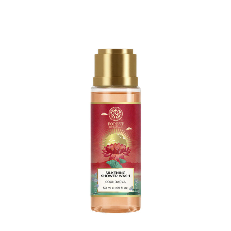Forest Essentials Silkening Shower Wash Soundarya, 50ml, Buy from Indicrest