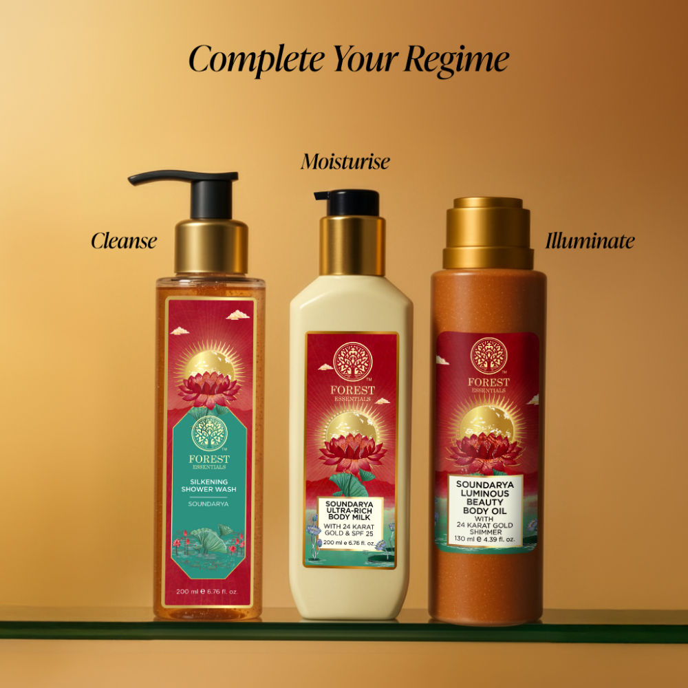 Forest Essentials Silkening Shower Wash Soundarya, 50ml